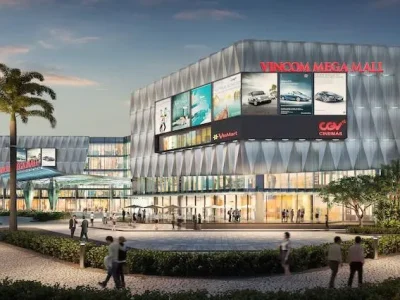 Vincom Mega Mall Golden Avenue địa điểm vui chơi mới của thành phố Móng Cái